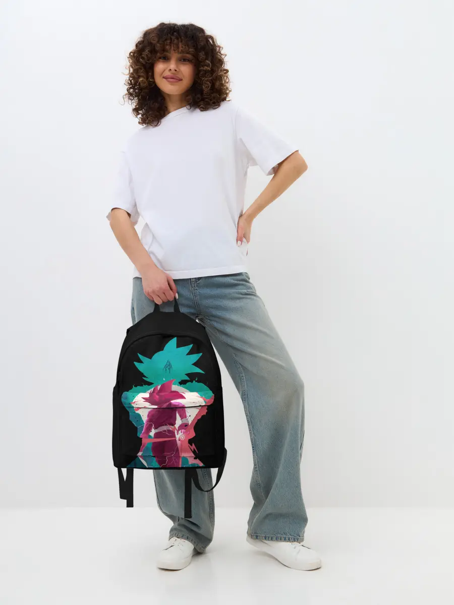 Рюкзак джинсовый / Goku boys