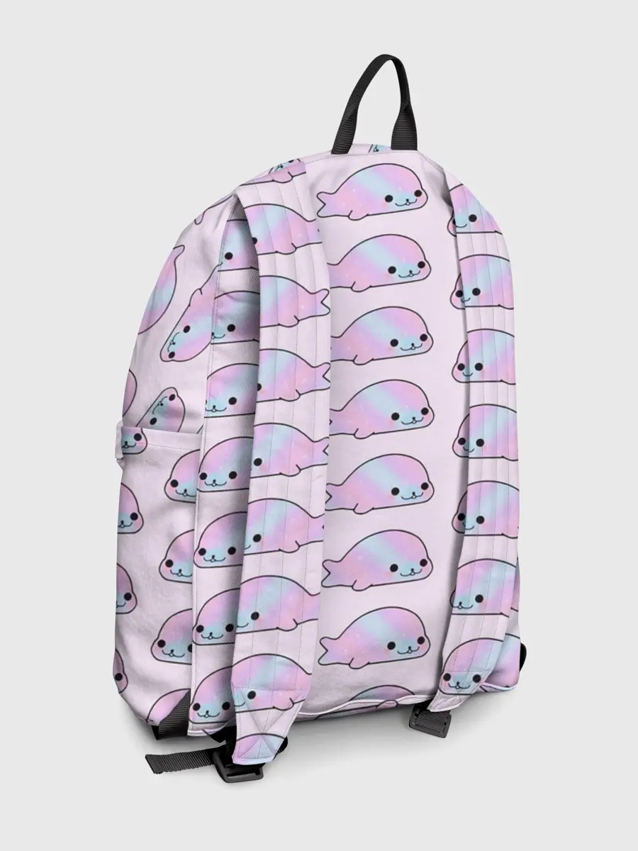 Рюкзак джинсовый / Нерпы