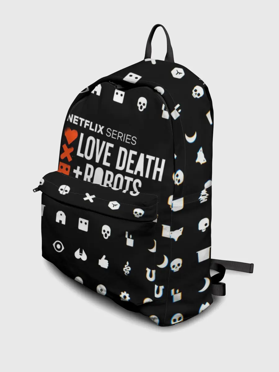 Рюкзак джинсовый / LOVE DEATH + ROBOTS $$$