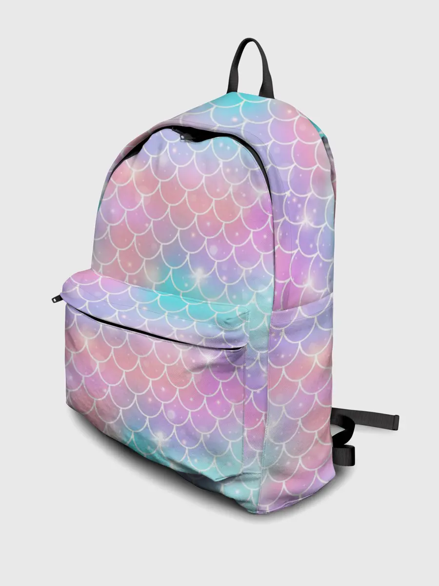 Рюкзак джинсовый / РУСАЛКА | ЧЕШУЯ