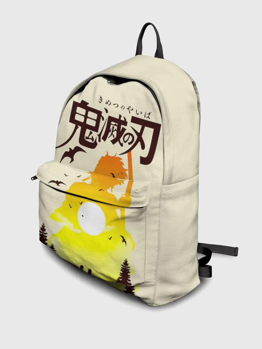 Рюкзак джинсовый / Танджиро и Незуко Камадо | Kimetsu no Yaiba