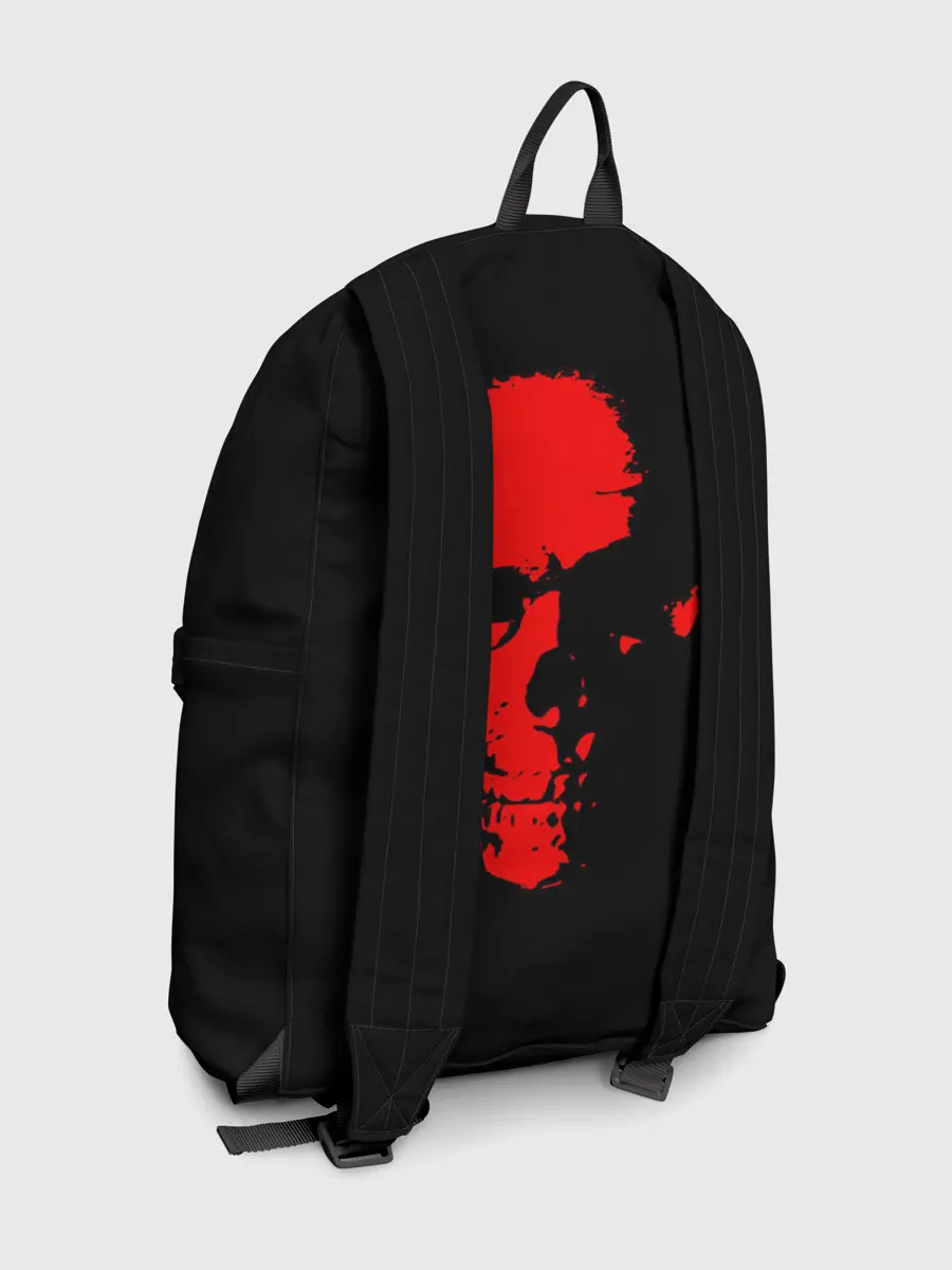 Рюкзак джинсовый / Кровавый череп