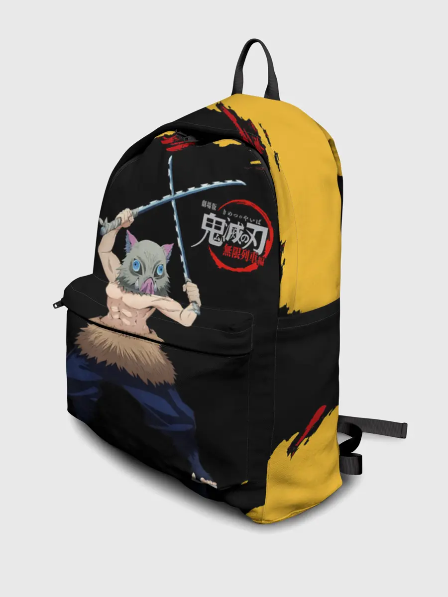 Рюкзак джинсовый / Иноске Хашибира Kimetsu no Yaiba