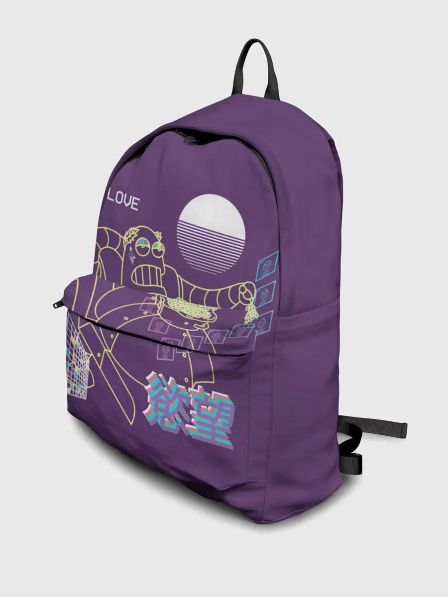 Рюкзак джинсовый / Робот Геодонист