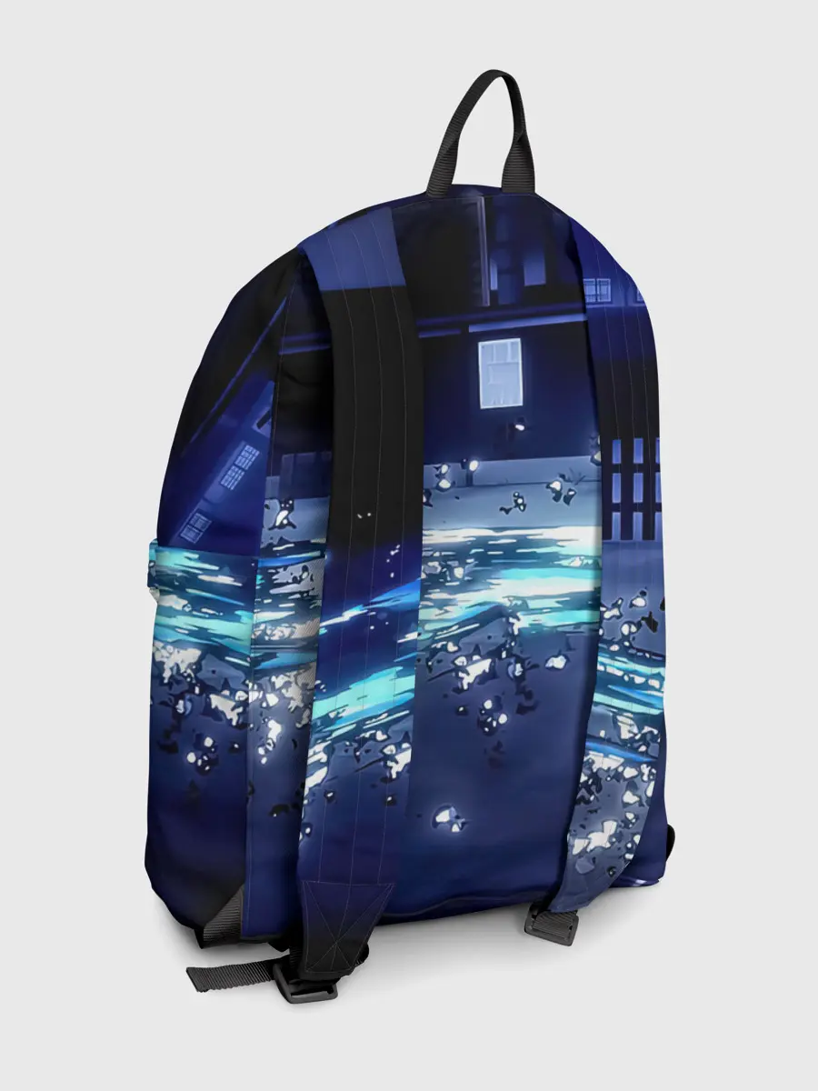 Рюкзак джинсовый / Танджиро | Клинок, рассекающий демонов