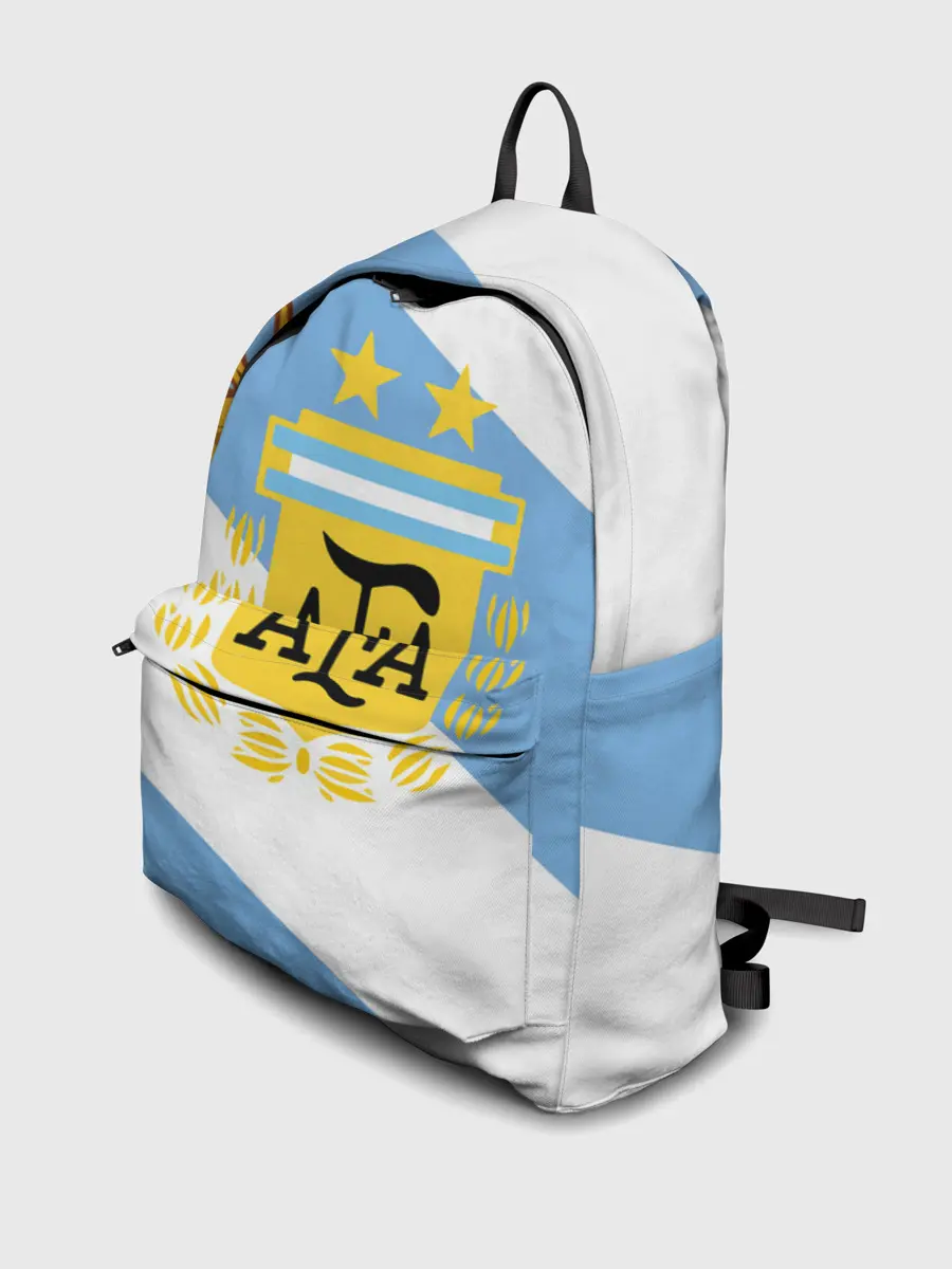 Рюкзак джинсовый / Сборная Аргентины + спина