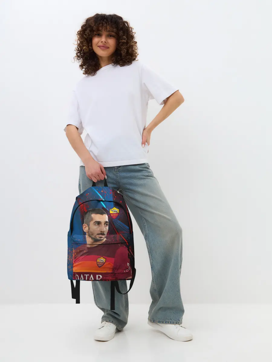 Рюкзак джинсовый / Henrikh Mkhitaryan | Roma