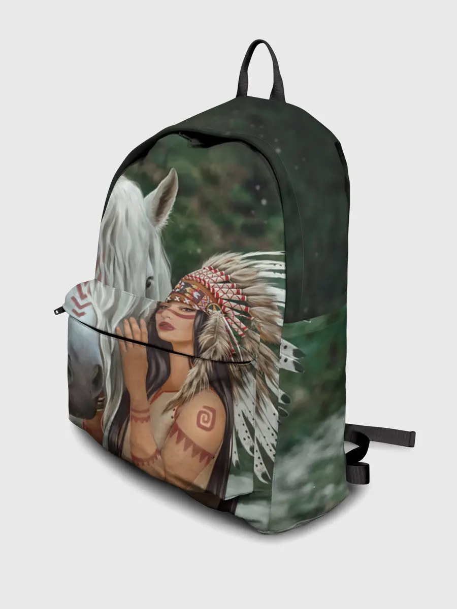 Рюкзак джинсовый / Дочь вождя