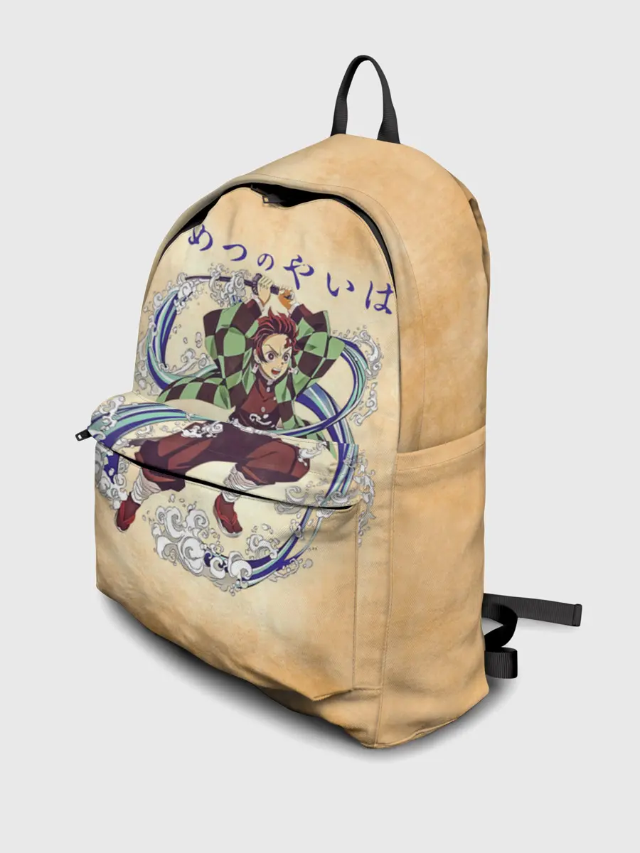 Рюкзак джинсовый / Танджиро Камадо Kimetsu no Yaiba