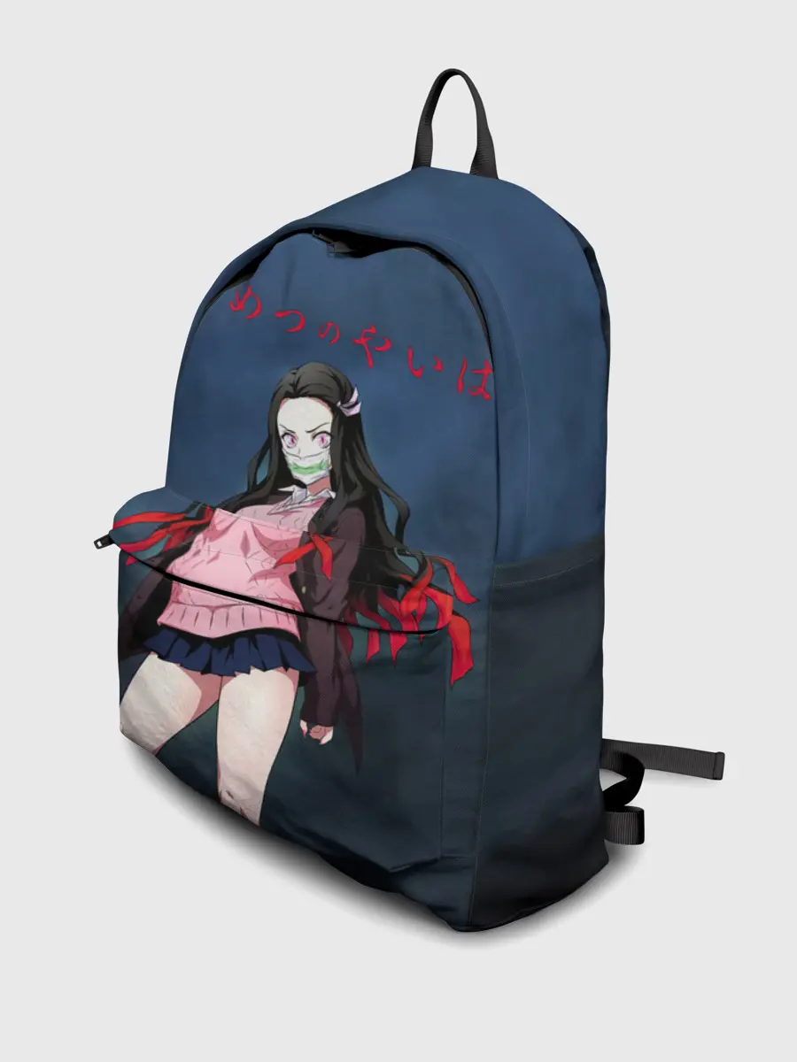 Рюкзак джинсовый / Незуко Камадо Kimetsu no Yaiba