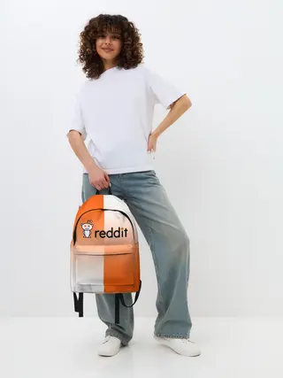 Рюкзак джинсовый / REDDIT / РЕДДИТ / ГРАДИЕНТ