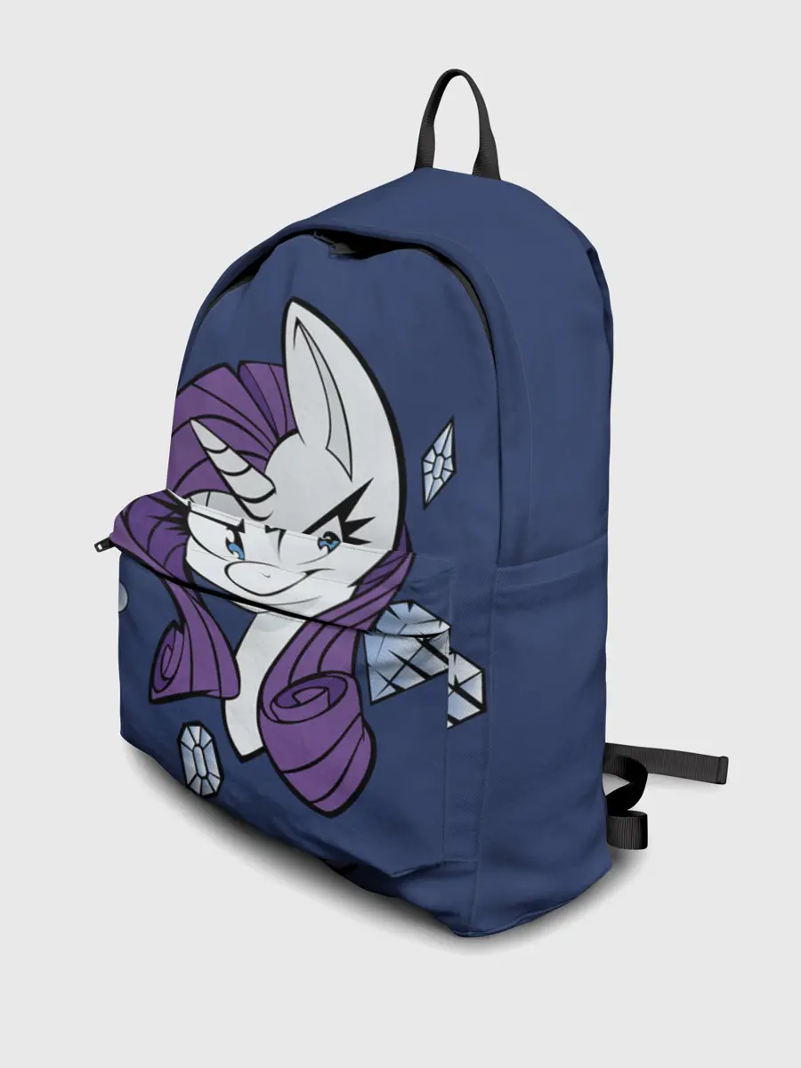 Рюкзак джинсовый / Эплджек в алмазах