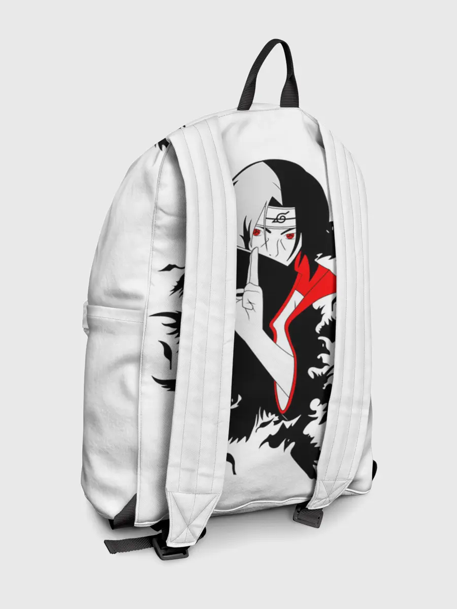 Рюкзак джинсовый / Человек и вороны аниме