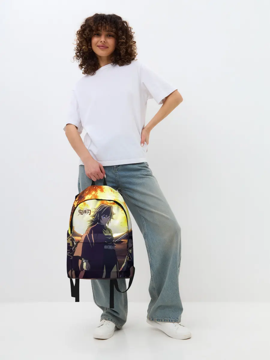 Рюкзак джинсовый / Demon Slayer: Kimetsu no Yaiba