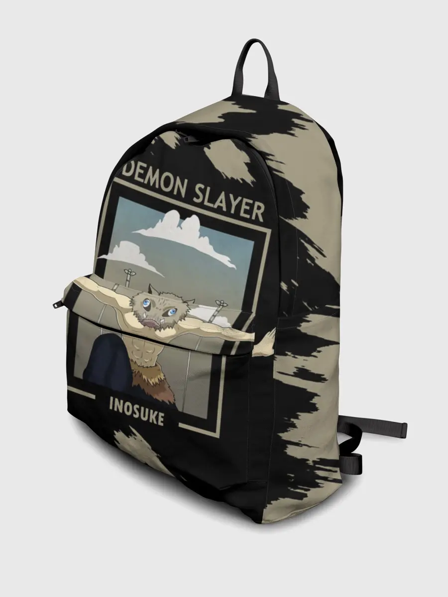 Рюкзак джинсовый / DEMON SLAYER INOSUKE
