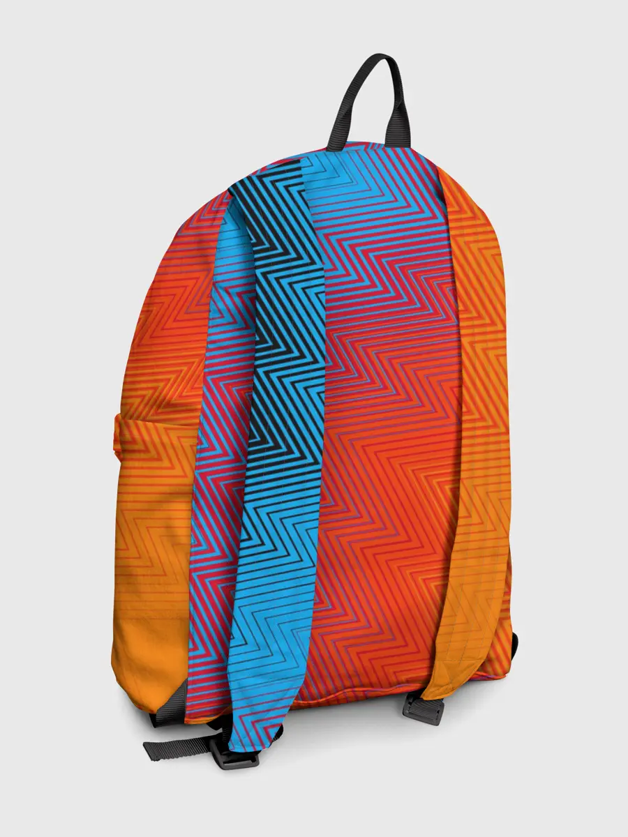 Рюкзак джинсовый / ГРАДИЕНТ АБСТРАКЦИЯ / GRADIENT