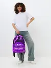 Рюкзак джинсовый / DISCORD / ДИСКОРД / МОЛНИЯ