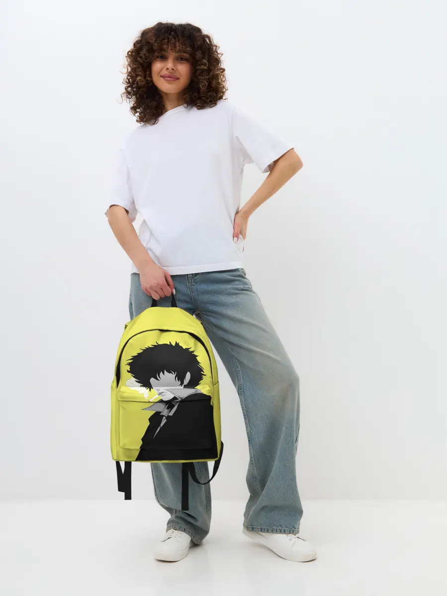 Рюкзак джинсовый / Cowboy Bebop. Спайк Шпигель