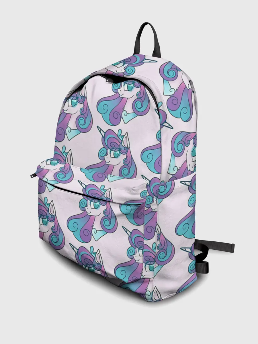 Рюкзак джинсовый / Пони узор