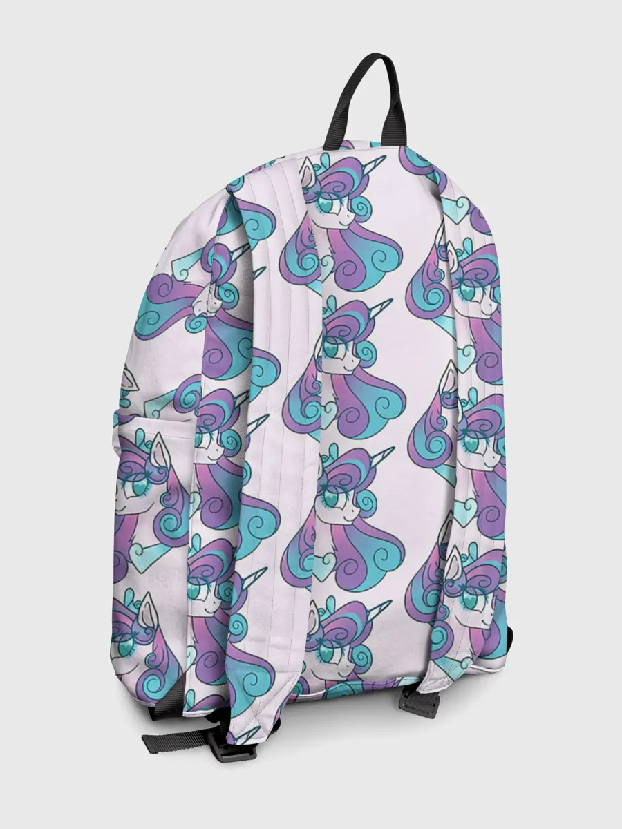 Рюкзак джинсовый / Пони узор