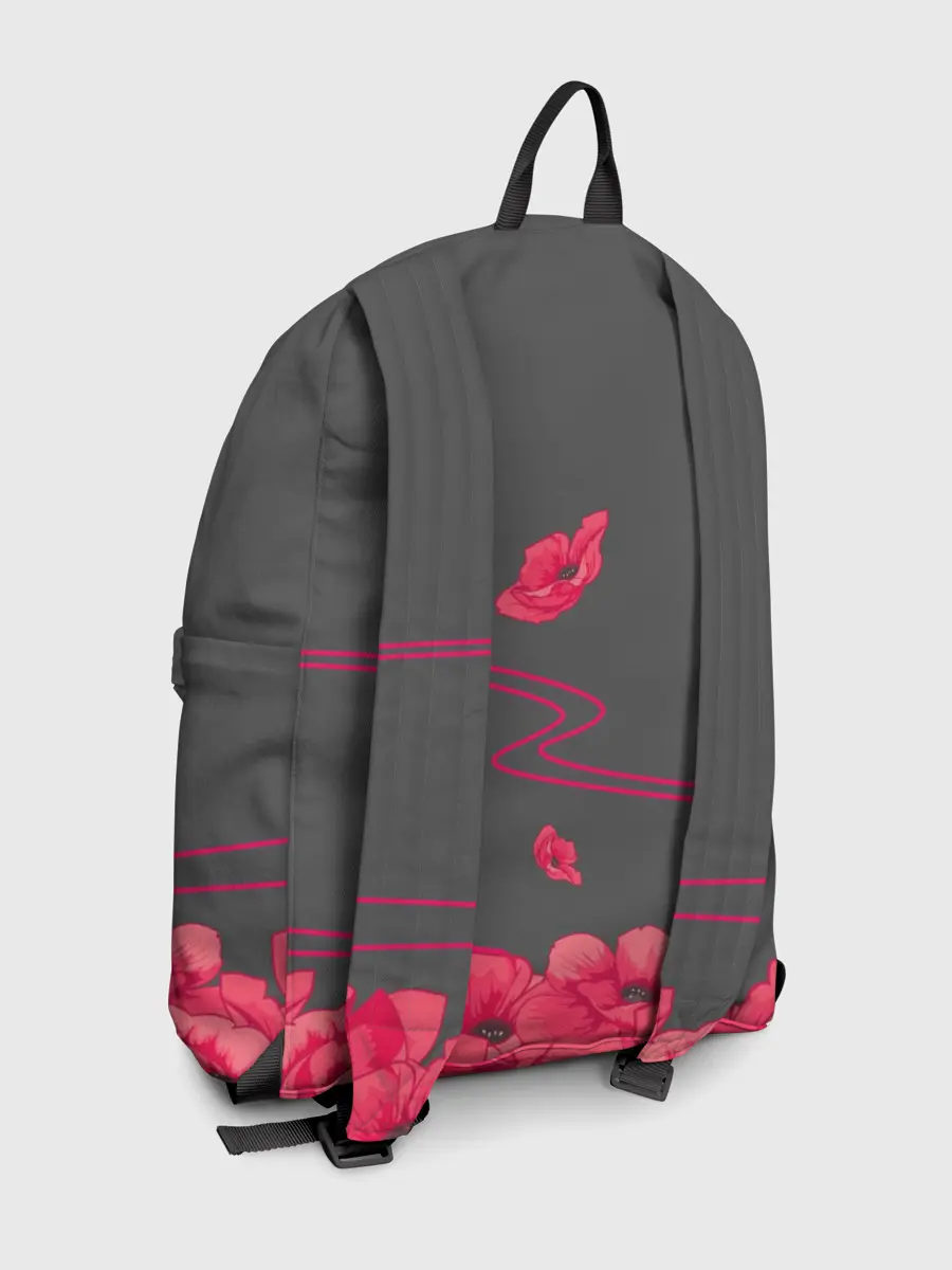 Рюкзак джинсовый / Flower Tomoe