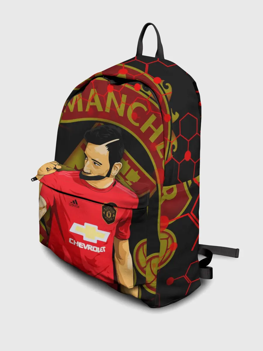 Рюкзак джинсовый / БРУНО ФЕРНАНДЕШ / ПОБЕДА