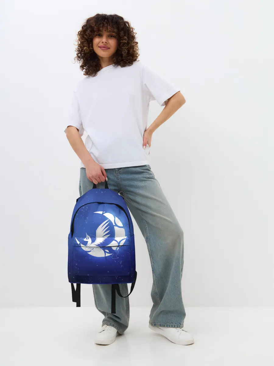 Рюкзак джинсовый / Лунная пони