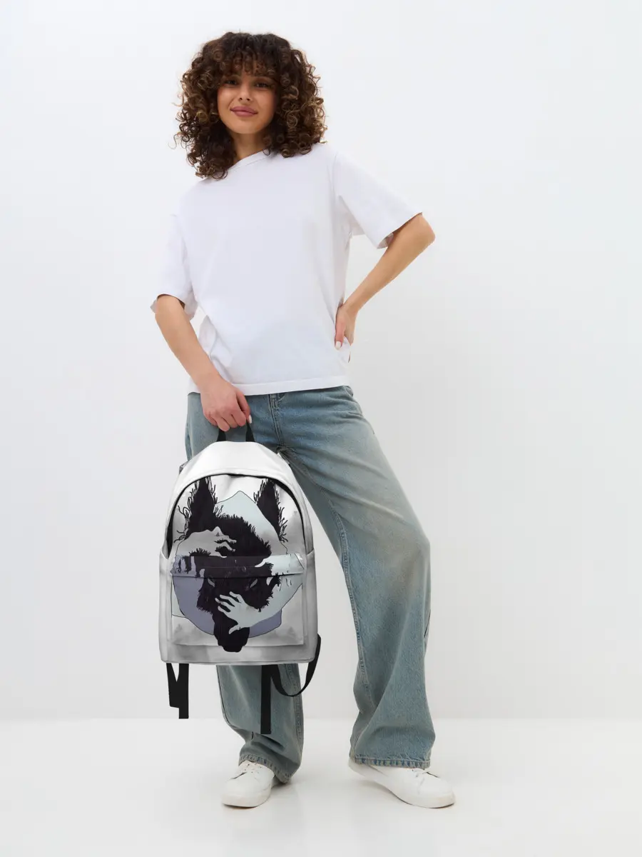 Рюкзак джинсовый / ВОЛК | WOLF