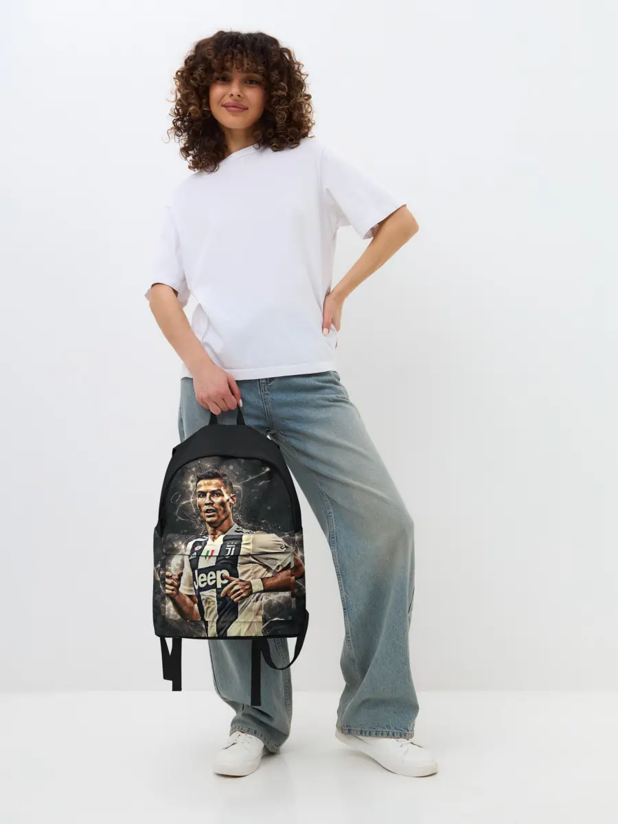 Рюкзак джинсовый / Криштиану Роналду