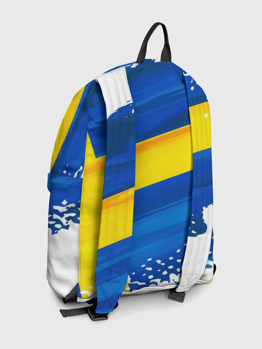 Рюкзак джинсовый / ЗЛАТАН ИБРАГИМОВИЧ / ШВЕЦИЯ