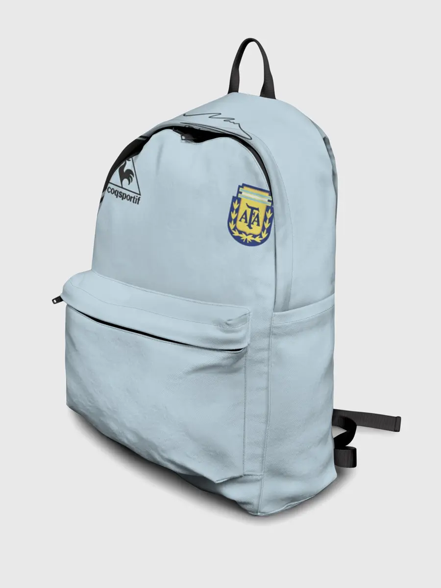 Рюкзак джинсовый / Диего Марадона