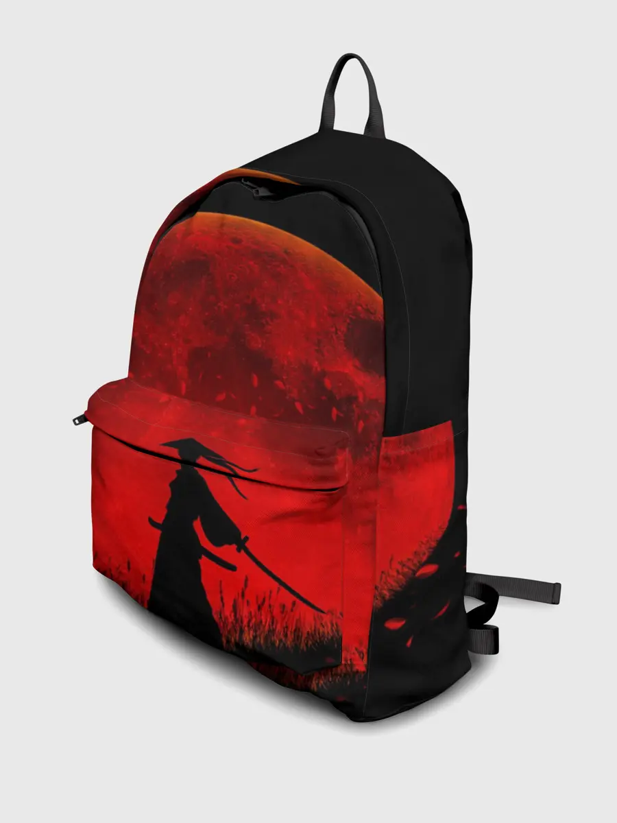 Рюкзак джинсовый / Самурай 3D