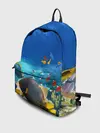 Рюкзак джинсовый / Морской мир