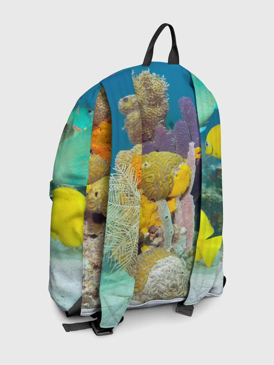 Рюкзак джинсовый / Морской мир