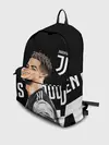 Рюкзак джинсовый / КРИШТИАНУ РОНАЛДУ / JUVENTUS
