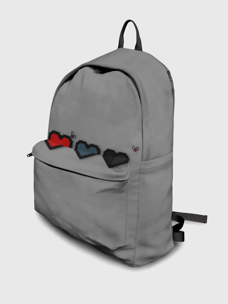 Рюкзак джинсовый / The binding of isaac Lives