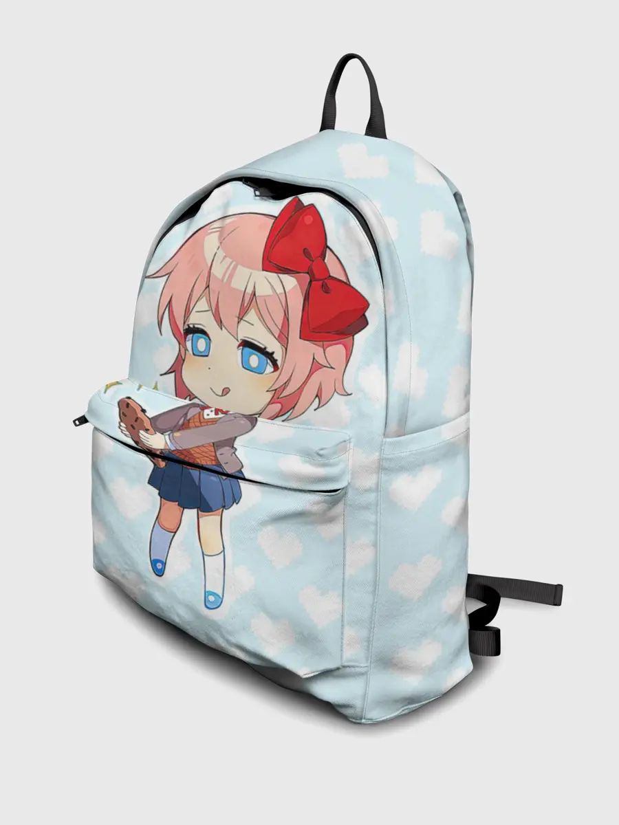 Рюкзак джинсовый / Chibi Sayori