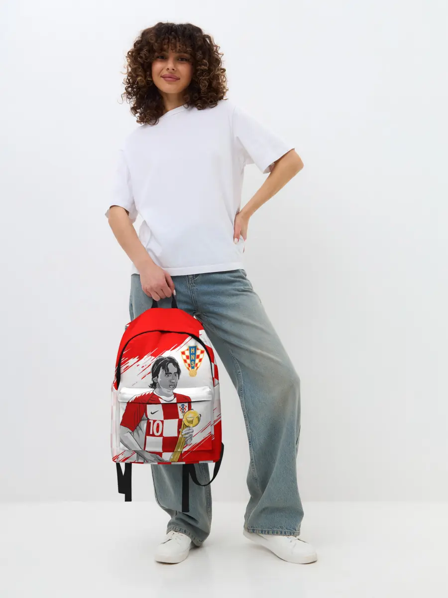 Рюкзак джинсовый / ЛУКА МОДРИЧ / LUKA MODRIC