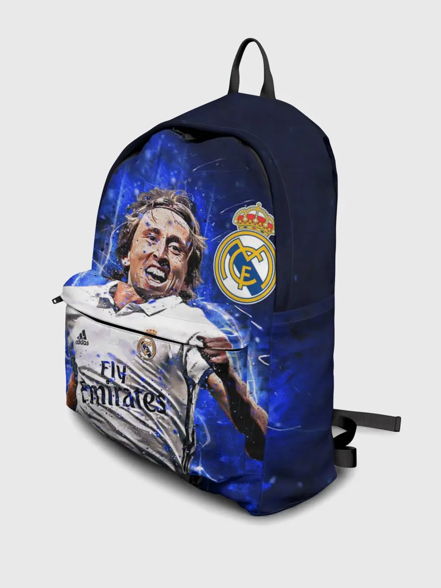 Рюкзак джинсовый / ЛУКА МОДРИЧ / РЕАЛ МАДРИД