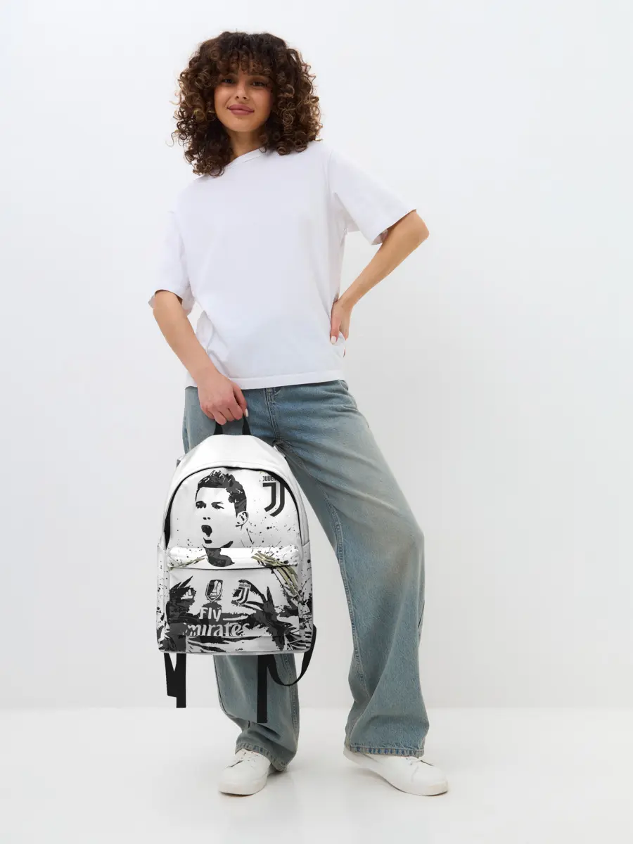 Рюкзак джинсовый / Криштиану Роналду