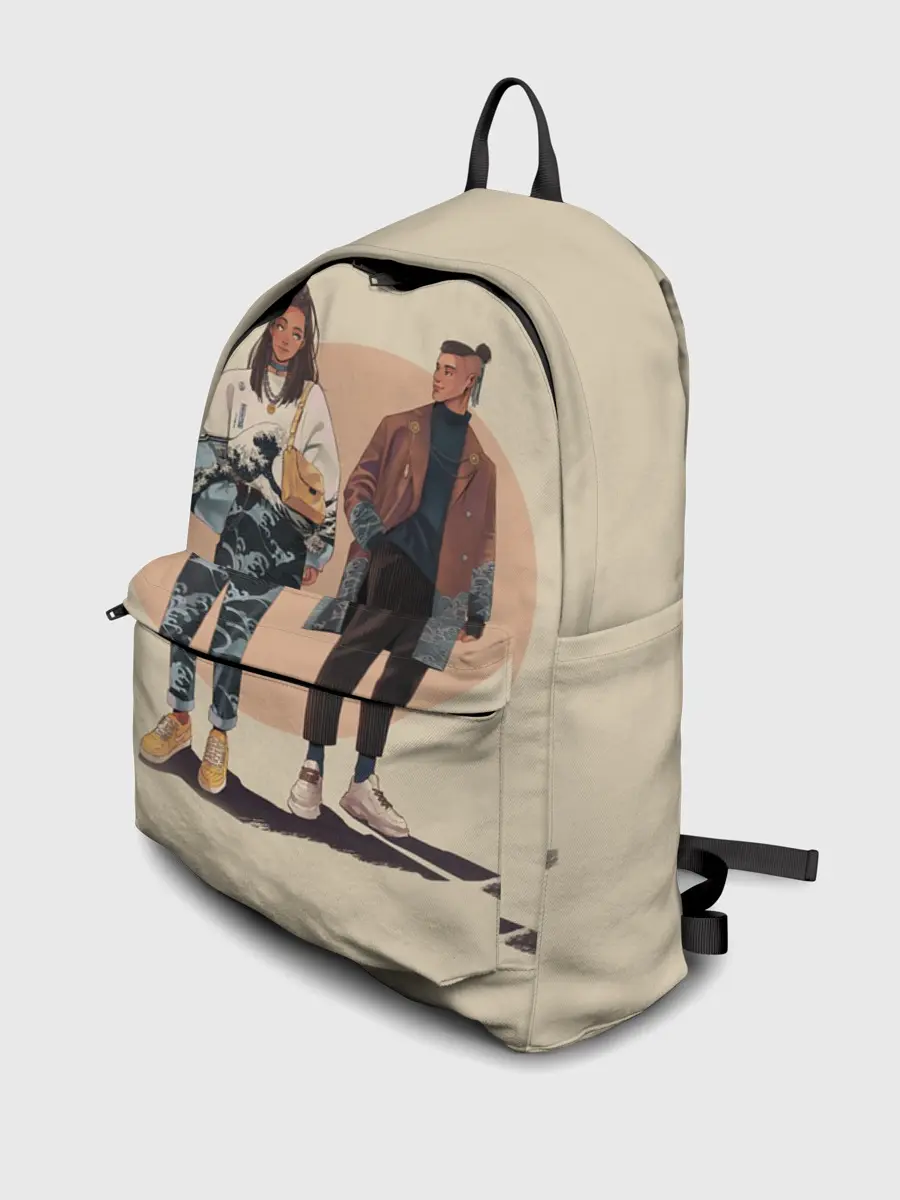 Рюкзак джинсовый / Катара и Сокка