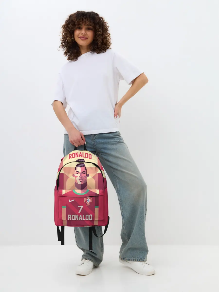 Рюкзак джинсовый / Криштиану Роналду