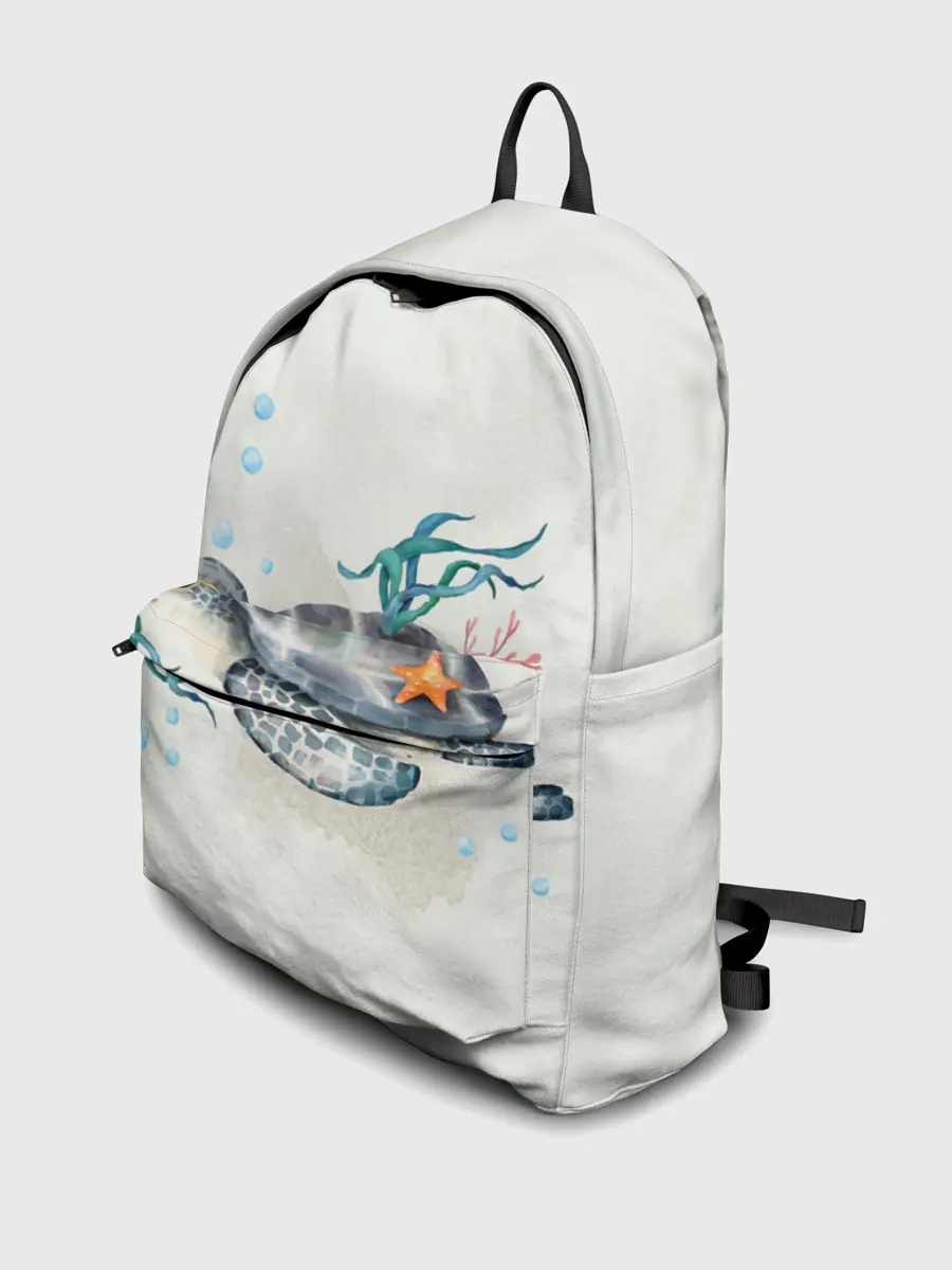 Рюкзак джинсовый / черепашка