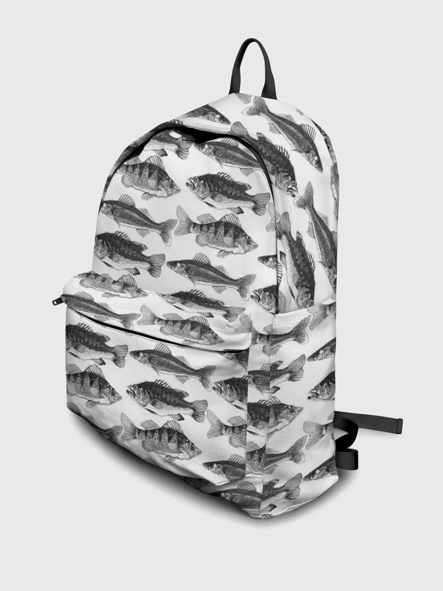 Рюкзак джинсовый / рыбки