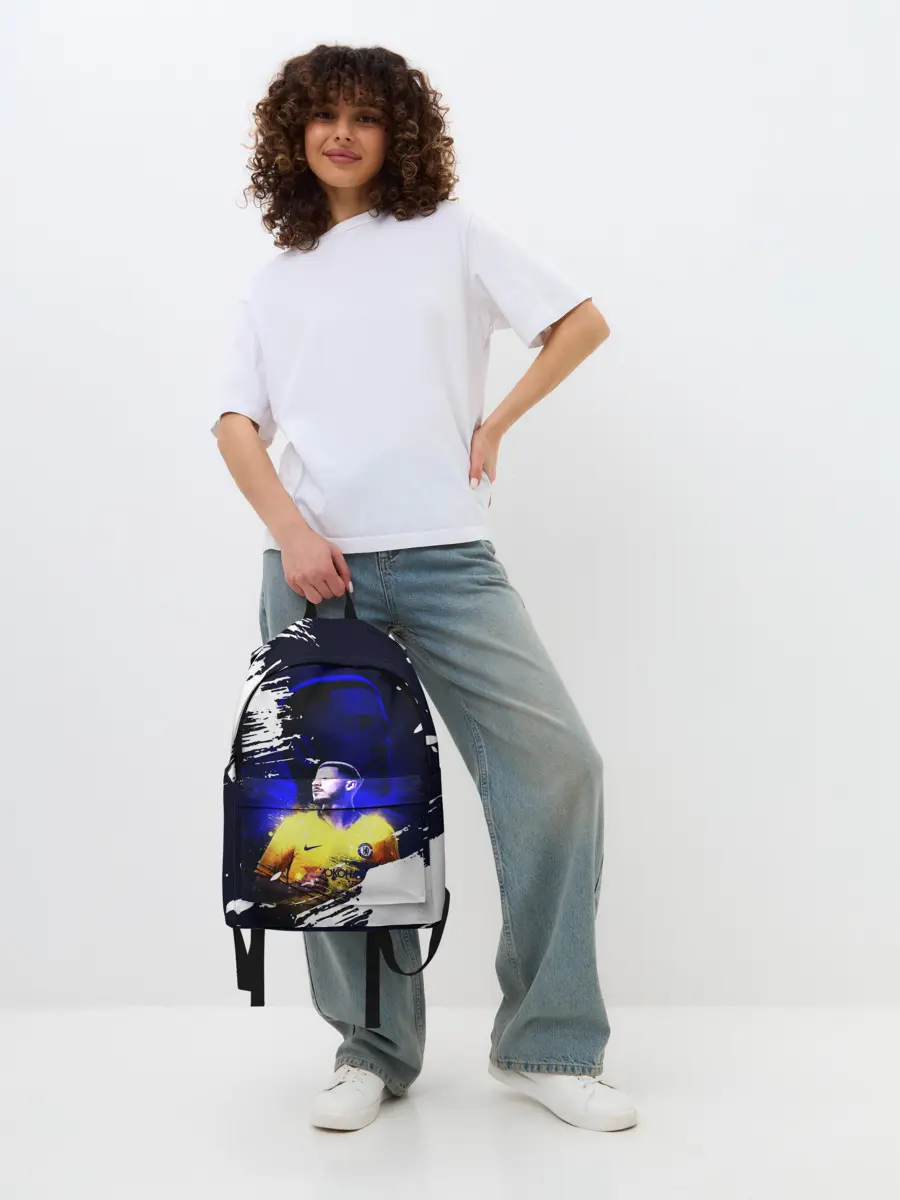 Рюкзак джинсовый / ЭДЕН АЗАР / EDEN HAZARD