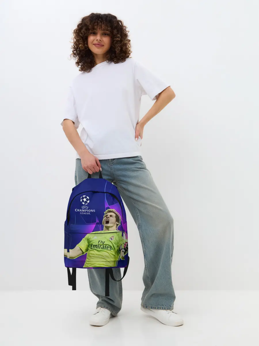 Рюкзак джинсовый / Iker Casillas