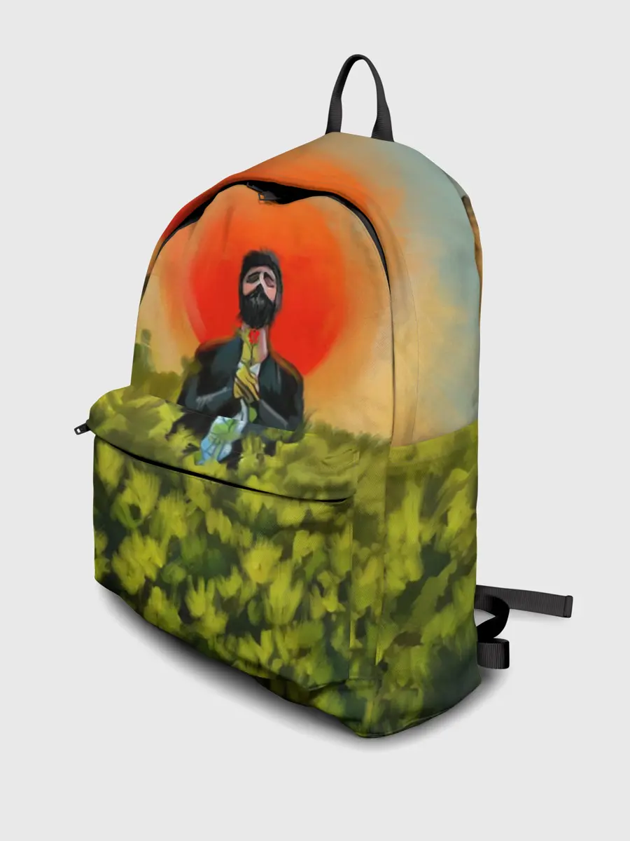 Рюкзак джинсовый / Один в поле