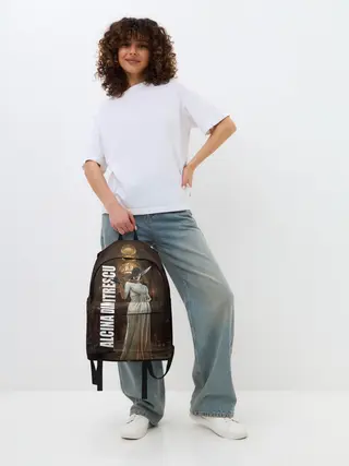 Рюкзак джинсовый / Леди Альсина Димитреску