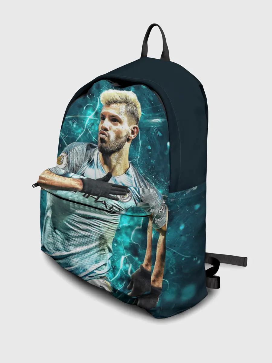 Рюкзак джинсовый / Серхио Агуэро