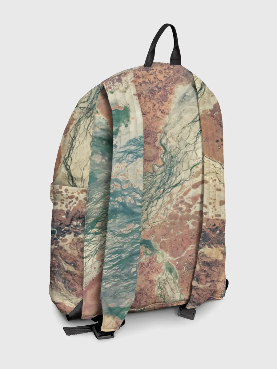 Рюкзак джинсовый / Снимок со СпуТника